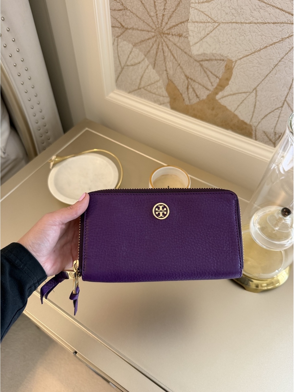 Tory Burch Robinson Zip Continental Wallet